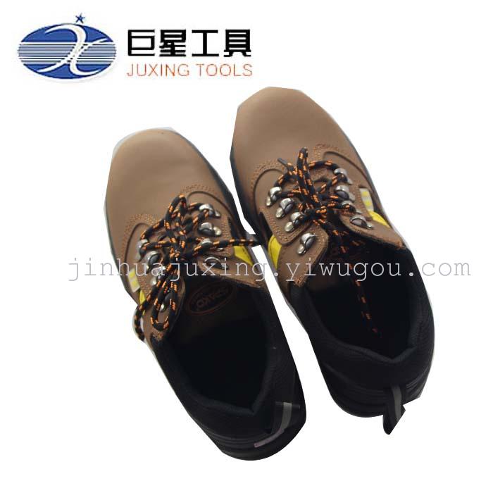 Buffalo shoes anti-cracking and stab-resistant work shoes steel toe caps men's wear safety shoes, protective shoes non-slip Buffalo shoes anti-cracking and stab-resistant work shoes steel toe caps men's wear safety shoes, protective shoes non-slip