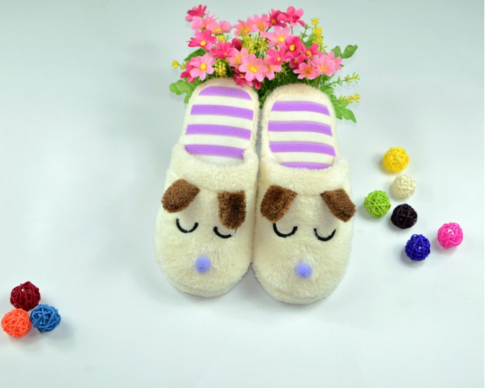 Explosion 2015 fall and winter new style cartoon sleeping bear soft bottom cotton slippers home indoor cotton slippers