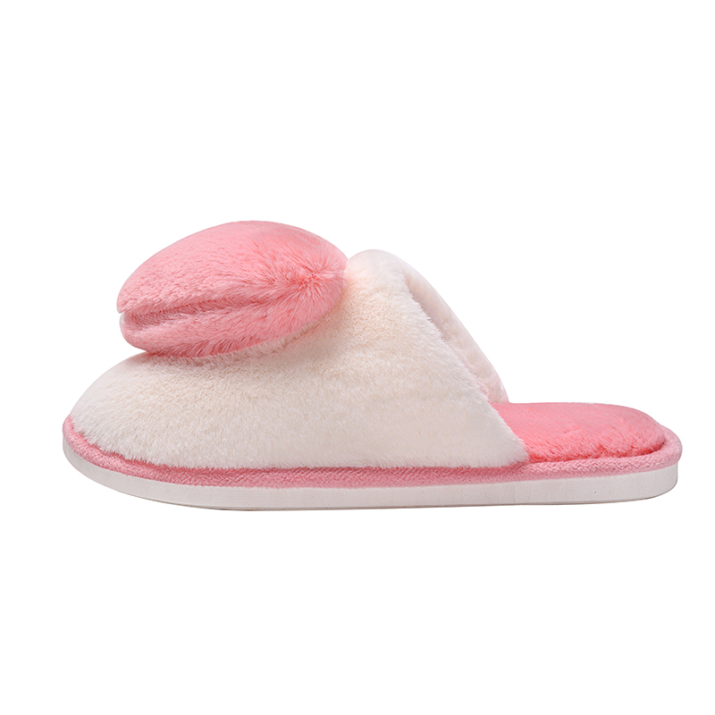 The New cotton slippers for lovely heart - shaped ladies in winter with indoor Korean lovers&#039; extra warm plush
