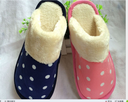 Winter new dot cotton slippers slip Home Furnishing warm indoor couples and women slippers wholesale