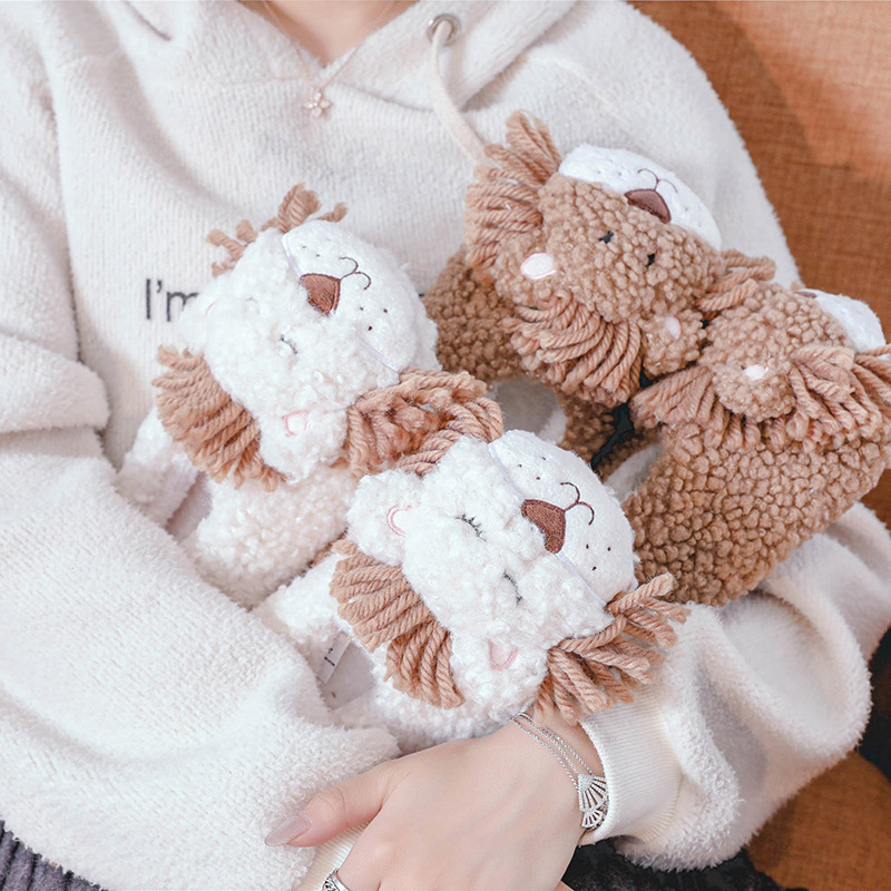 New Cartoon Little Lion Cotton Slippers Safe and Non-Slipping Warm and Cute Japanese Men&#039;s and Women&#039;s Indoor Outdoor Cotton Slippers