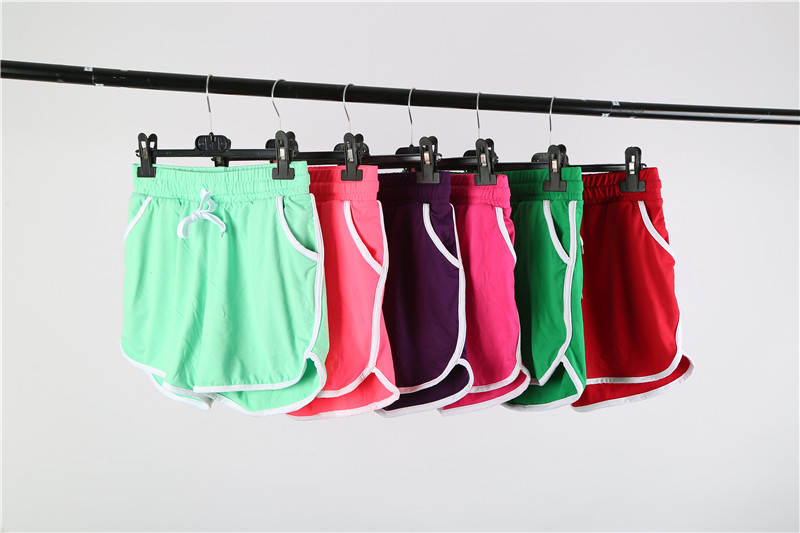 Summer loose high waist sports shorts running yoga hot pants leisure home pajama beach pants