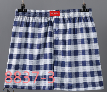 Beach Pants men's briefs are plain arrow Pants Cross border loose Breathable home size Terylene Cotton Summer Boxer shorts