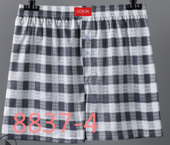 Beach Pants men's briefs are plain arrow Pants Cross border loose Breathable home size Terylene Cotton Summer Boxer shorts