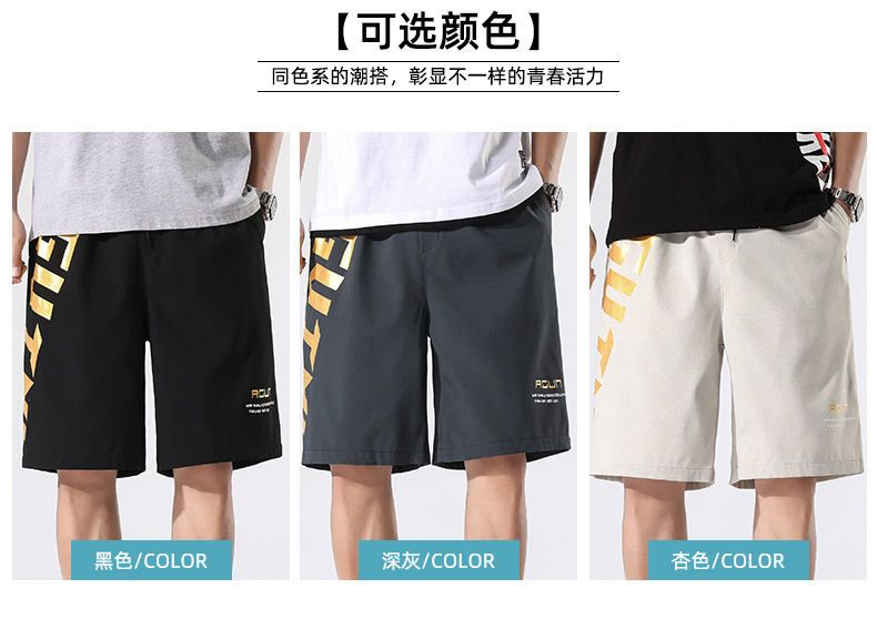2020 Summer Casual Shorts Men's Summer Loose Fifth Pants Korean Style Work Clothes plus Size Men's Pants Middle Pants Beach Pants