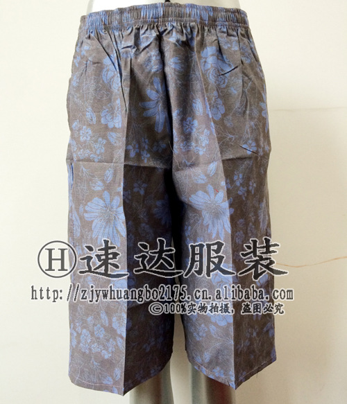 Factory Direct Sales Men's Beach Pants Cotton All-Matching Casual Shorts Men's Foreign Trade Plaid 5-Point Pants Middle Pants Wholesale