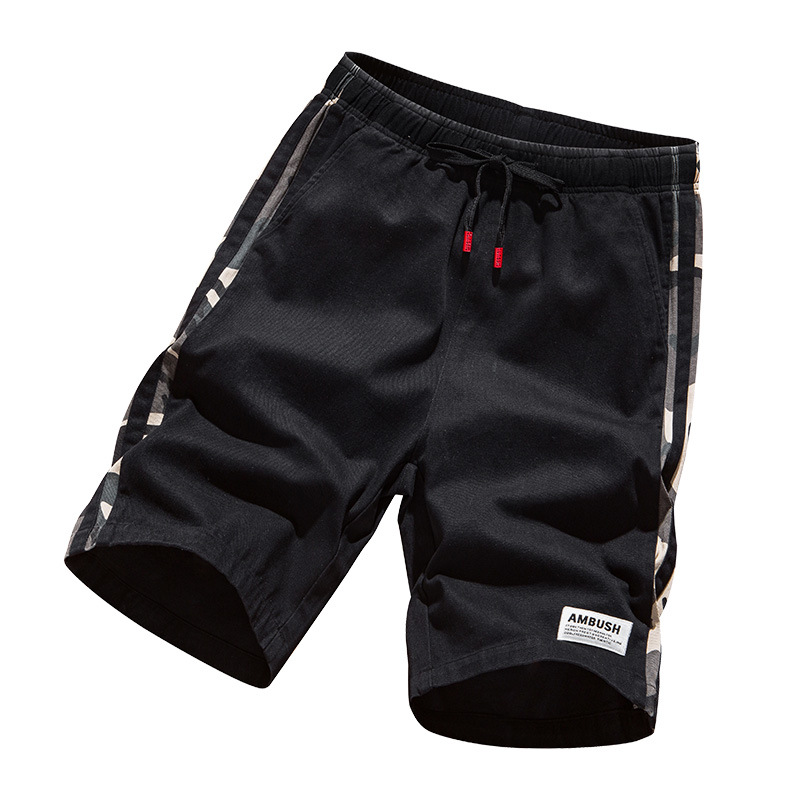 2021 Summer New Shorts Men&#039;s Thin Trendy Casual Camouflage Five-Point Pants Cotton Seven-Point Loose Beach Pants