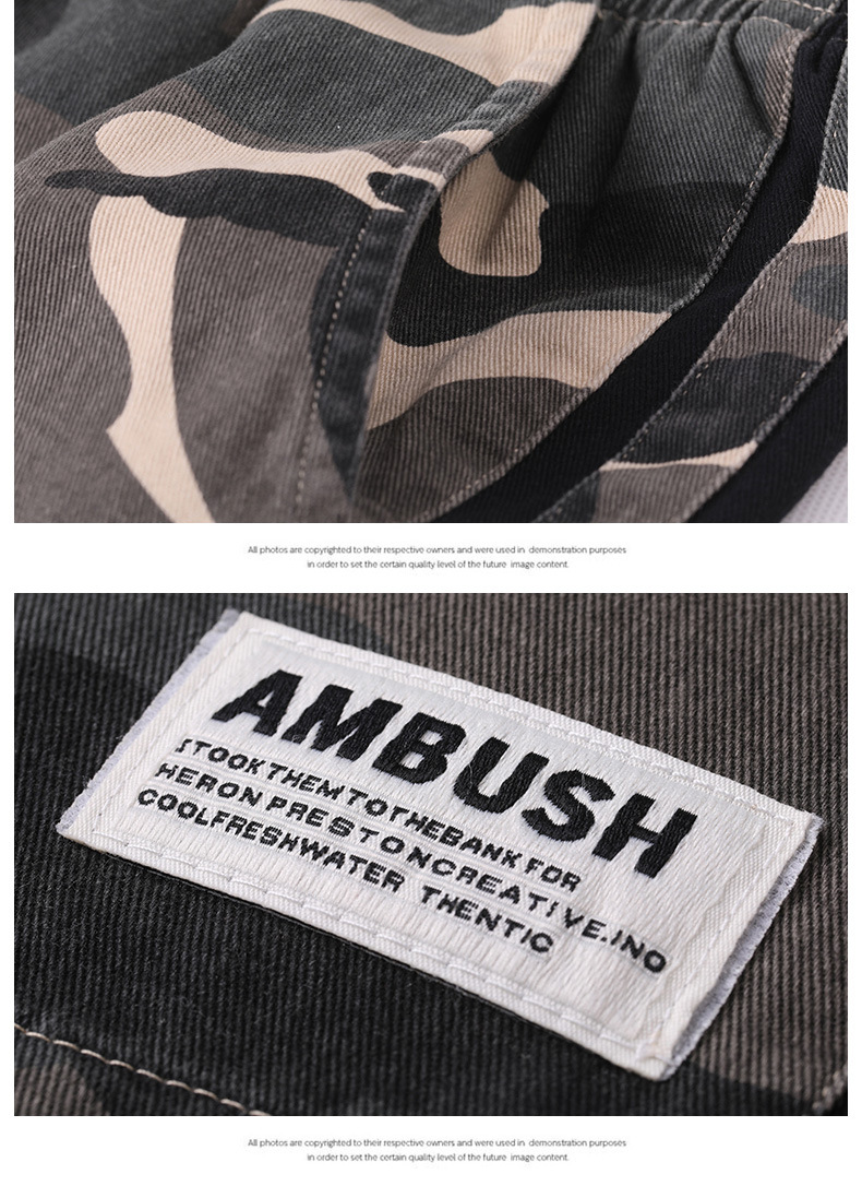 2021 Summer New Shorts Men's Thin Trendy Casual Camouflage Five-Point Pants Cotton Seven-Point Loose Beach Pants 2021 Summer New Shorts Men's Thin Trendy Casual Camouflage Five-Point Pants Cotton Seven-Point Loose Beach Pants