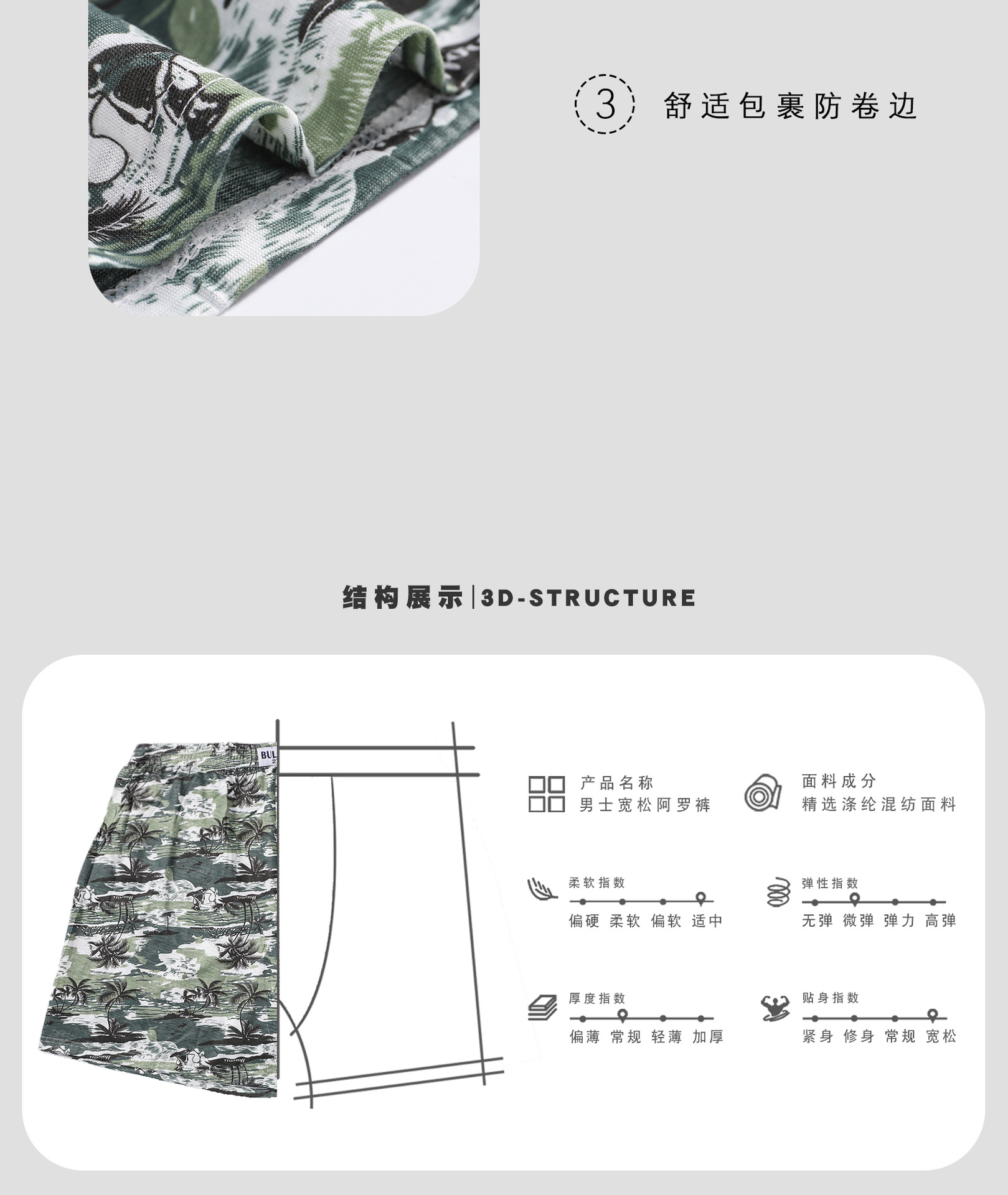 2020 foreign trade summer beach pants loose arrow pants casual swimming pants men's straight tube five-point pants men's camouflage camouflage men