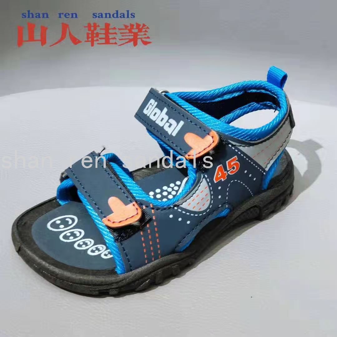 Boy's Beach Shoes 2021 New Sandals Printed PVC Bottom Foreign Trade Beach Sandals Boy's Beach Shoes 2021 New Sandals Printed PVC Bottom Foreign Trade Beach Sandals