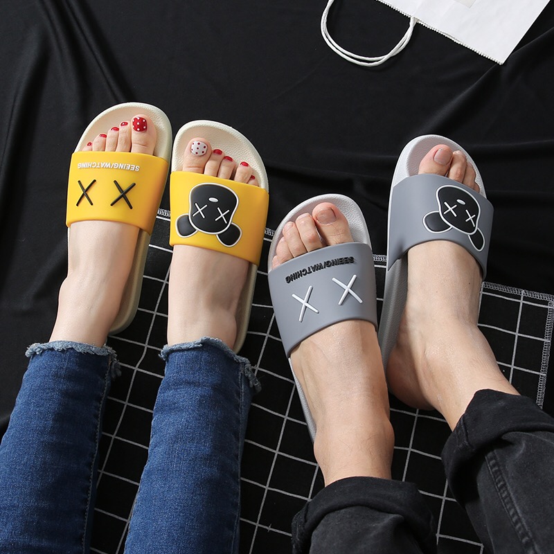 New Men&#039;s Single-Strap Slipper Men&#039;s Korean Version Fashion Fashion Cool Beach Shoes Men&#039;s Casual Non-Slip Slippers