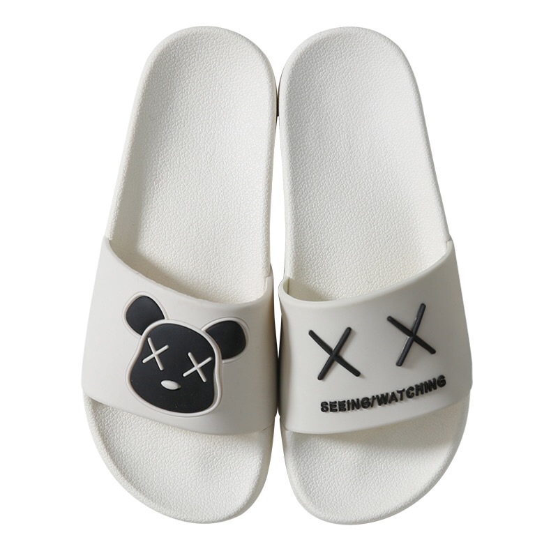 New Men's Single-Strap Slipper Men's Korean Version Fashion Fashion Cool Beach Shoes Men's Casual Non-Slip Slippers