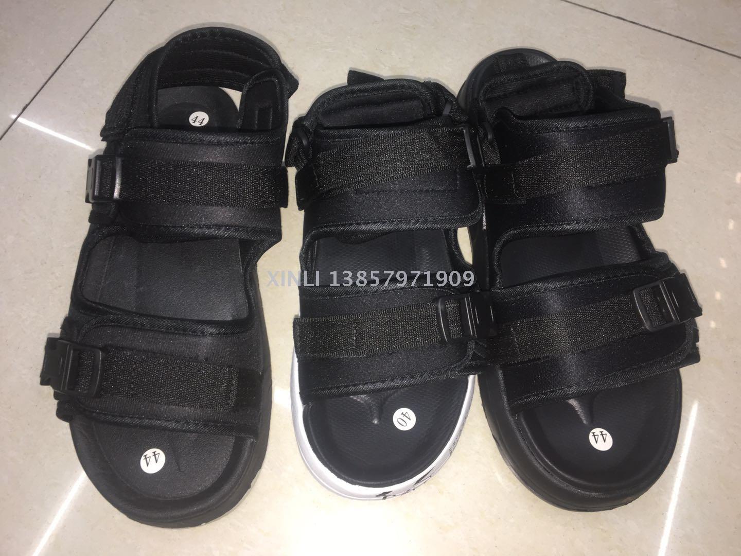 Men&#039;s Beach Shoes pu combination patch Roman Shoes