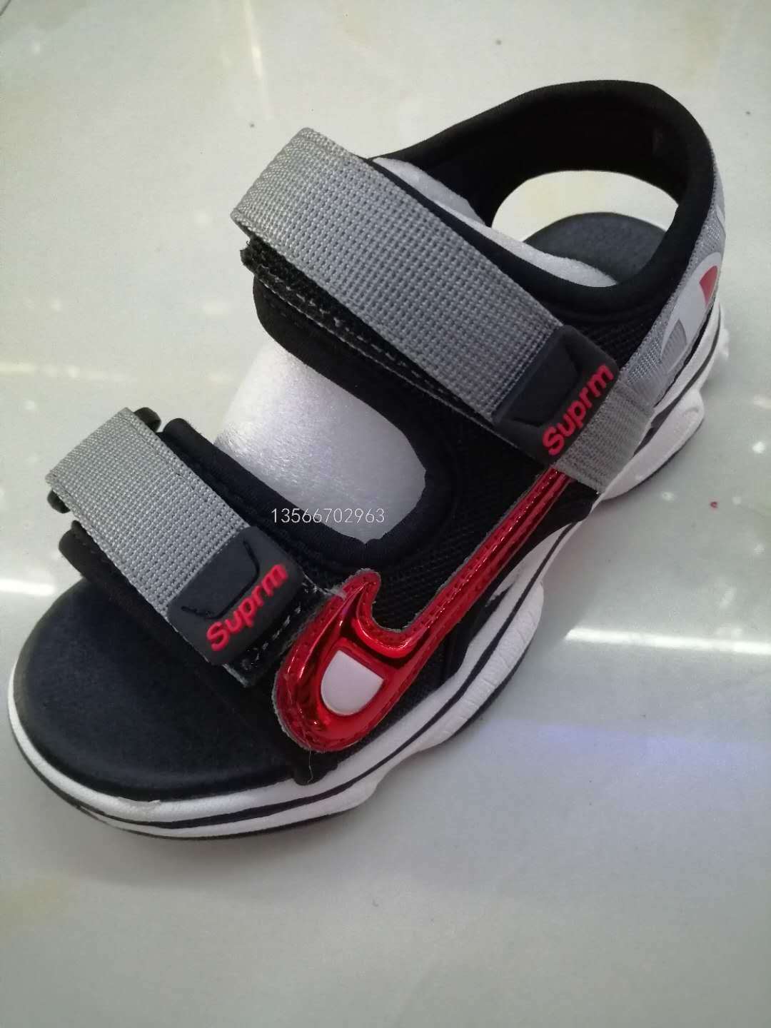 Summer Children&#039;s Shoes Korean-Style Boy&#039;s Sandals Student&#039;s Shoes Casual Non-Slip Beach Shoes