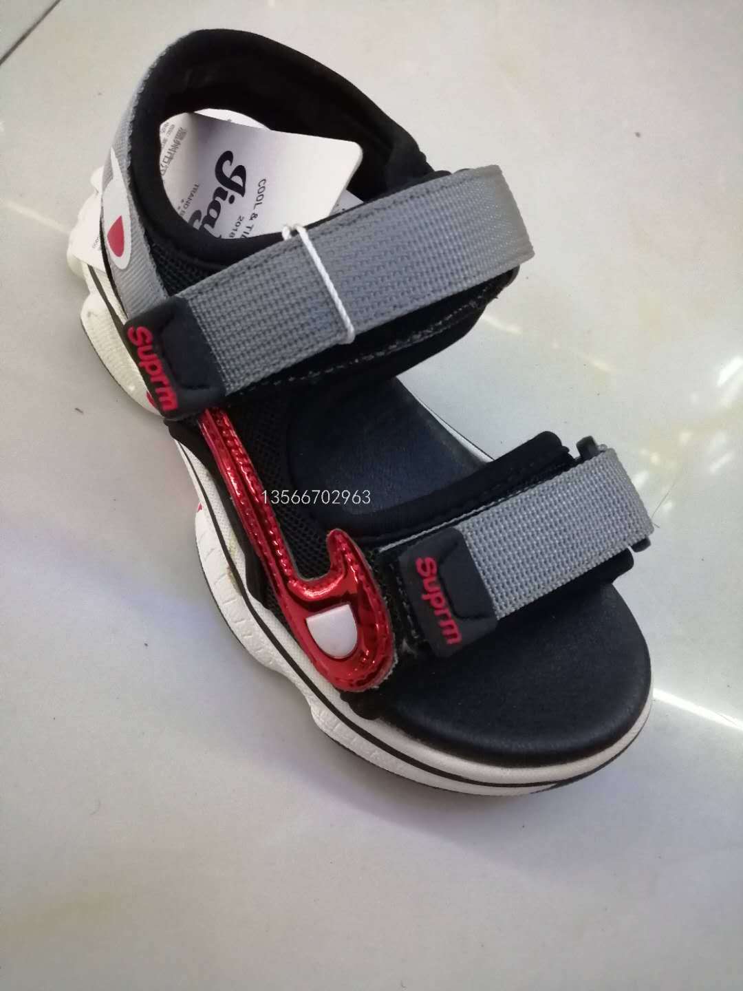 Summer Children&#039;s Shoes Korean-Style Boy&#039;s Sandals Student&#039;s Shoes Casual Non-Slip Beach Shoes