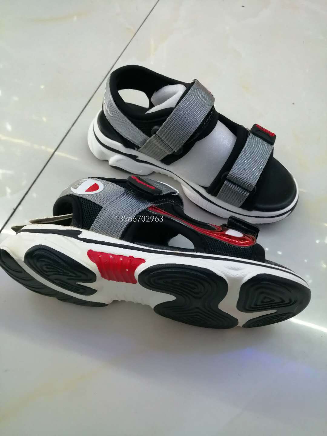 Summer Children's Shoes Korean-Style Boy's Sandals Student's Shoes Casual Non-Slip Beach Shoes