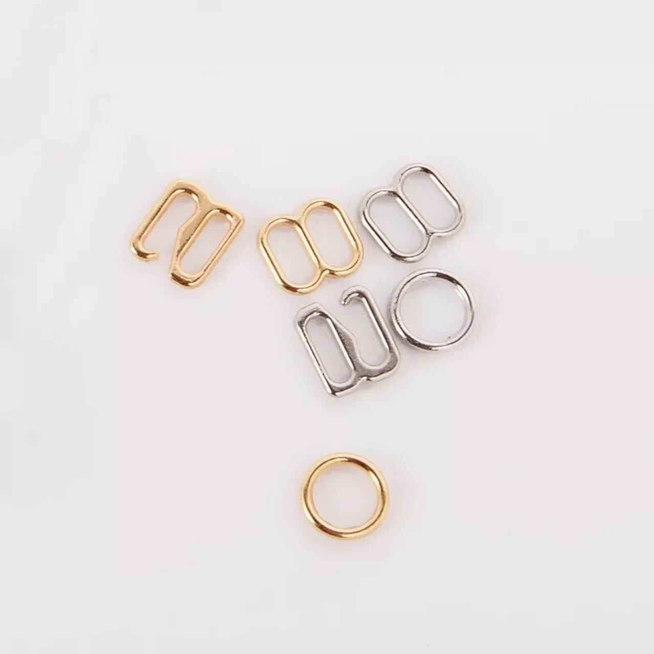 Wholesale Metal 8-Word Buckle 0-Word Buckle 9-Word Buckle Inner Diameter Adjustable Button Bra Hook Circle Buckle Underwear Accessories Wholesale Metal 8-Word Buckle 0-Word Buckle 9-Word Buckle Inner Diameter Adjustable Button Bra Hook Circle Buckle Underwear Accessories