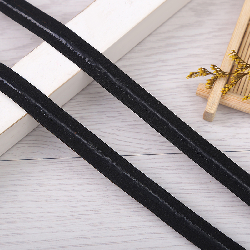 Non-Slip Elastic Band Bra Strap Sports Clothing Accessories Solid Color Elastic Band