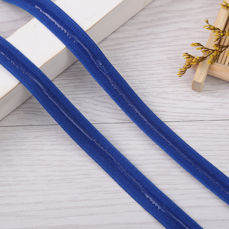 Non-Slip Elastic Band Bra Strap Sports Clothing Accessories Solid Color Elastic Band