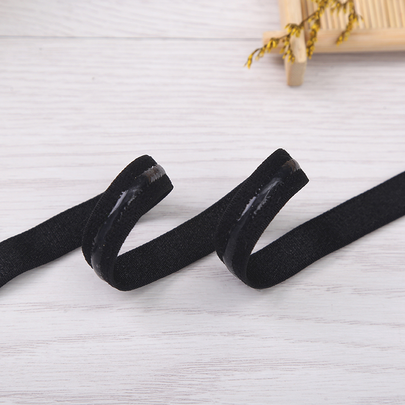 Non-Slip Elastic Band Bra Strap Sports Clothing Accessories Solid Color Elastic Band