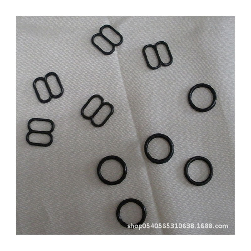 Customized Wholesale Plastic Underwear Adjustable Buckle Bra Shoulder Strap Buckle Underwear 089 Word Buckle Plastic Accessories Factory Direct Supply