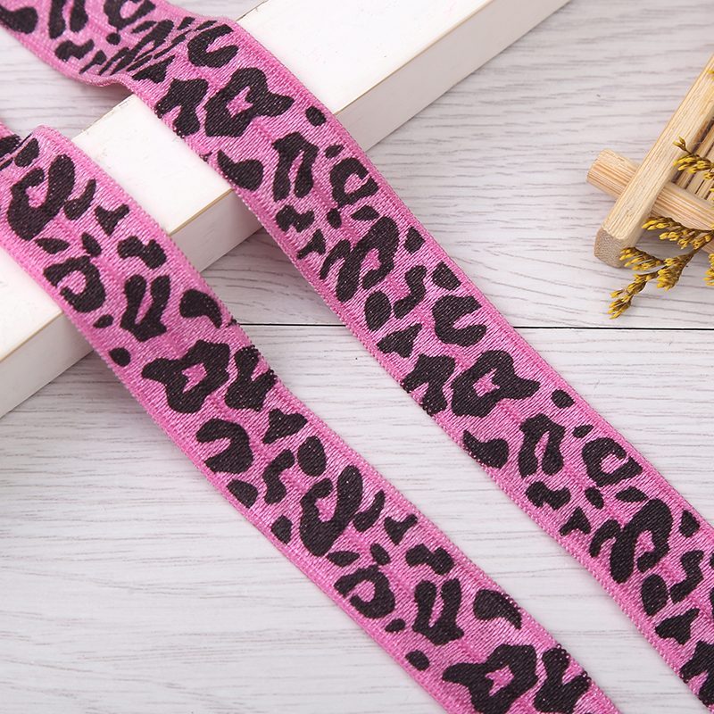 Printing Elastic Cord Bra Strap Sports Clothing Accessories Solid Color Elastic Band Boud Edage Belt