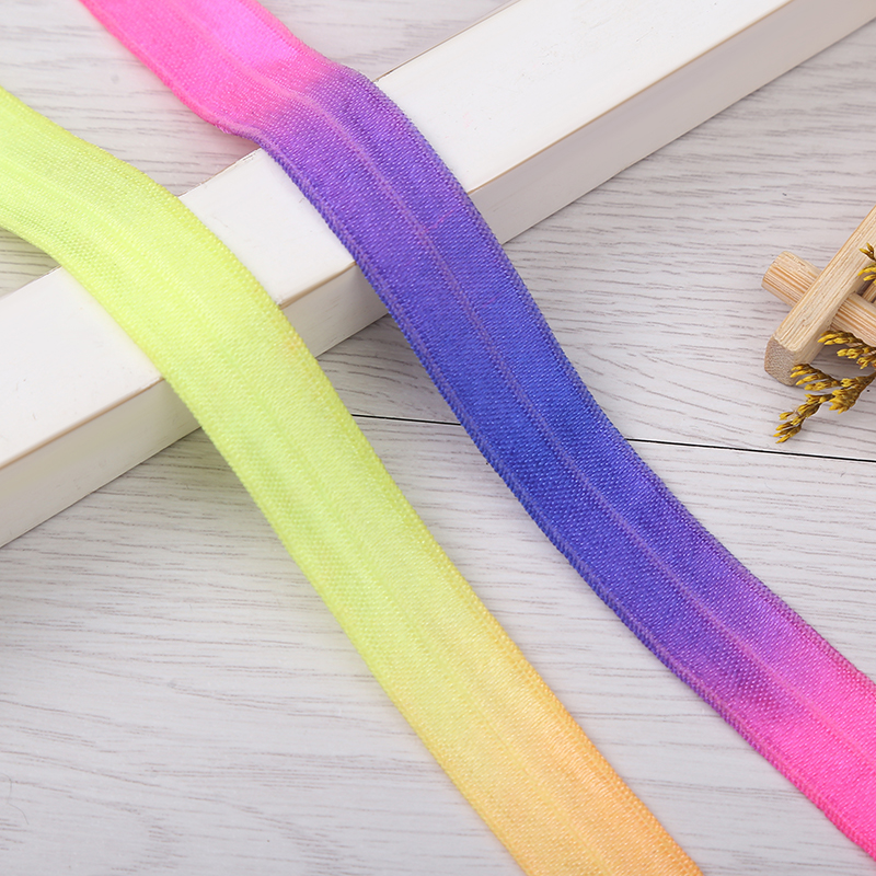Printing Elastic Cord Bra Strap Sports Clothing Accessories Solid Color Elastic Band Boud Edage Belt