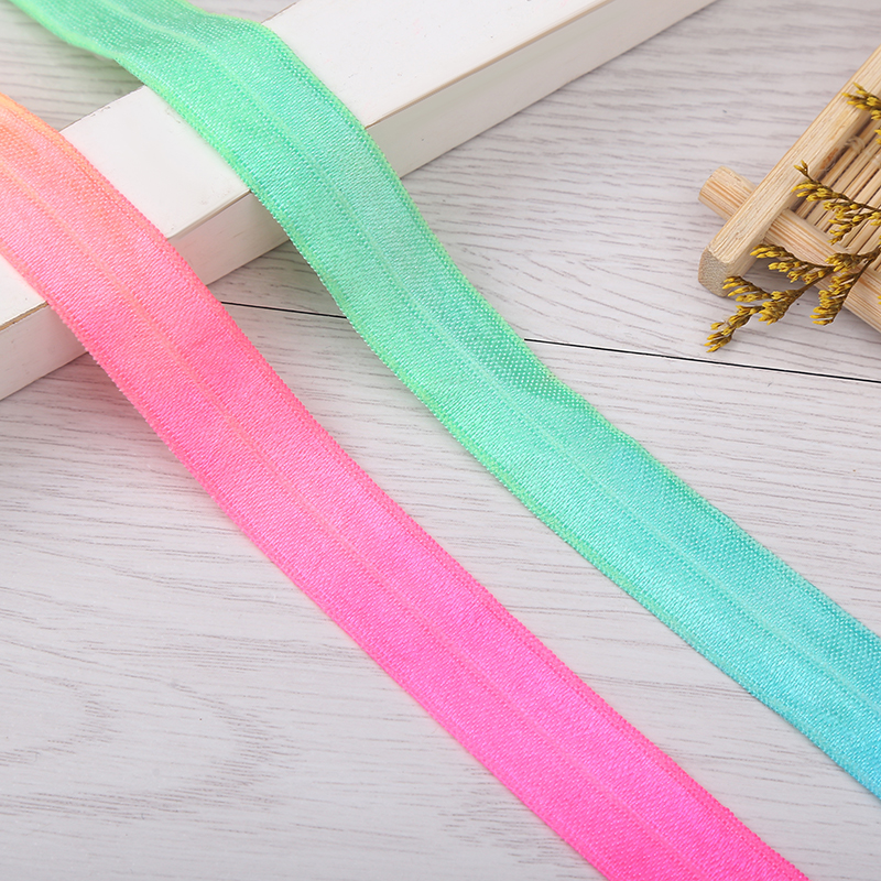 Printing Elastic Cord Bra Strap Sports Clothing Accessories Solid Color Elastic Band Boud Edage Belt