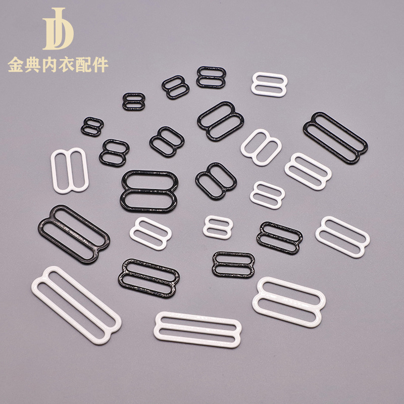 A large number of spot supplies 089 buckle iron buckle bra strap underwear adjustment buckle Jindian underwear accessories