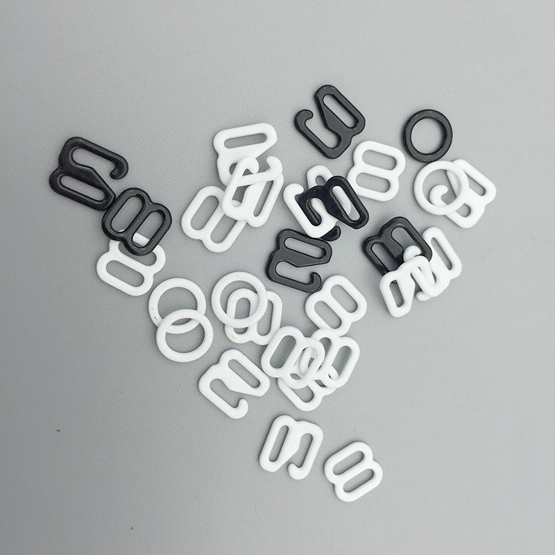 Straight Pin 1-1.2cm Inner Diameter Underwear Adjustable Buckle Underwear Hardware Accessories Dyed Iron Coated Bra Adjustment Buckle
