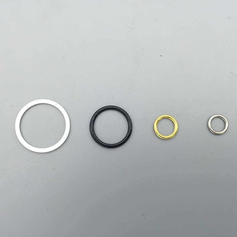 Straight Pin 1-1.2cm Inner Diameter Underwear Adjustable Buckle Underwear Hardware Accessories Dyed Iron Coated Bra Adjustment Buckle