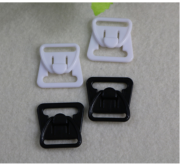 Factory Direct Sales Specification Full 15mm Inner Diameter Nursing Underwear Plastic Mummy Buckle Bra Adjustable Buckle Underwear Accessories