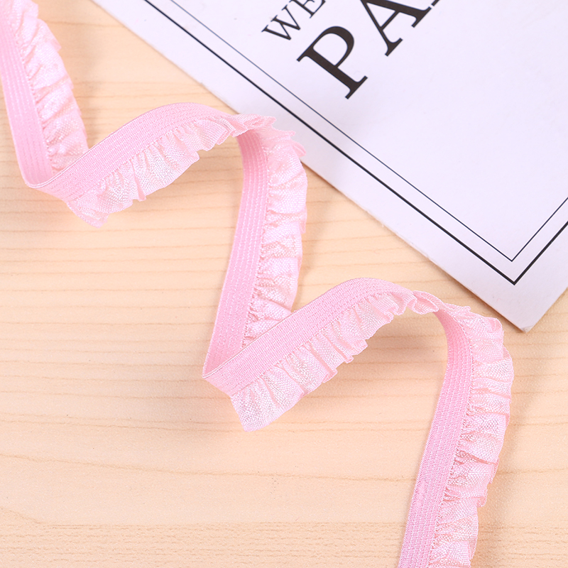Elastic Band Neckline Cuff Underwear Skirt Pleated Lace Elastic Band Bra Bra Strap Accessories