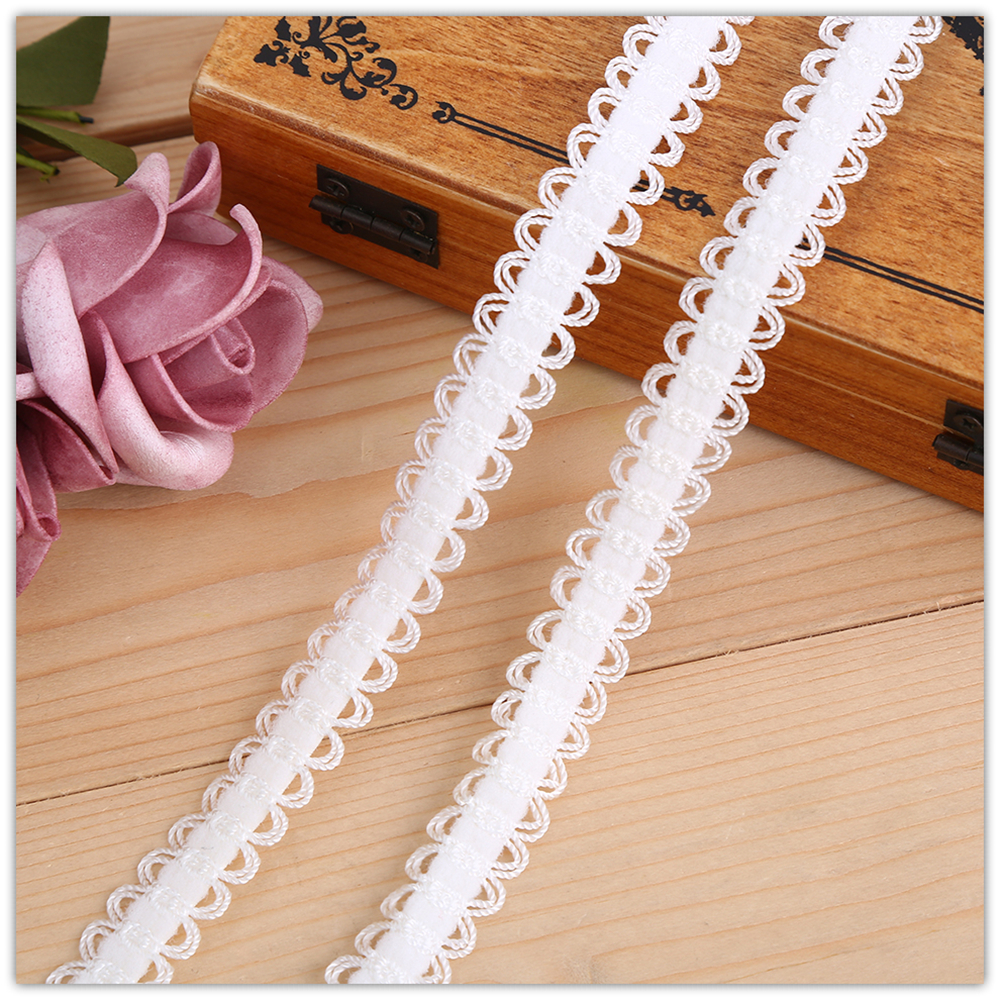 Double Teeth Edge Elastic Lace Band Boud Edage Belt Underwear Bra Elastic Shoulder Strap Wholesale Clothing Accessories Factory Direct Sales
