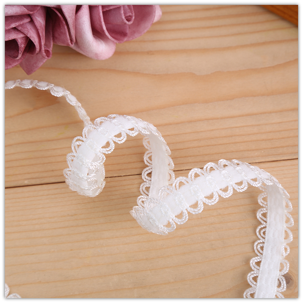 Double Teeth Edge Elastic Lace Band Boud Edage Belt Underwear Bra Elastic Shoulder Strap Wholesale Clothing Accessories Factory Direct Sales