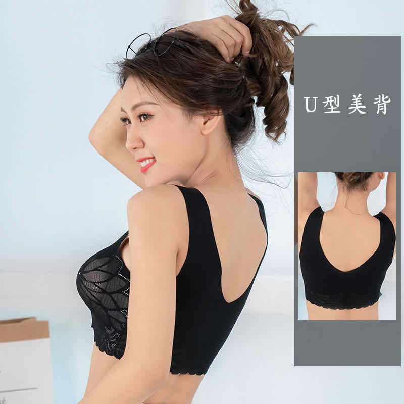 High-quality new anta heart lace embroidery seamless bra sexy comfort seamless underwear