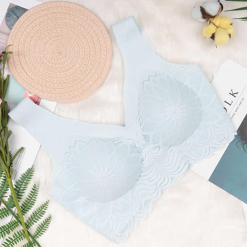 High-quality new anta heart lace embroidery seamless bra sexy comfort seamless underwear