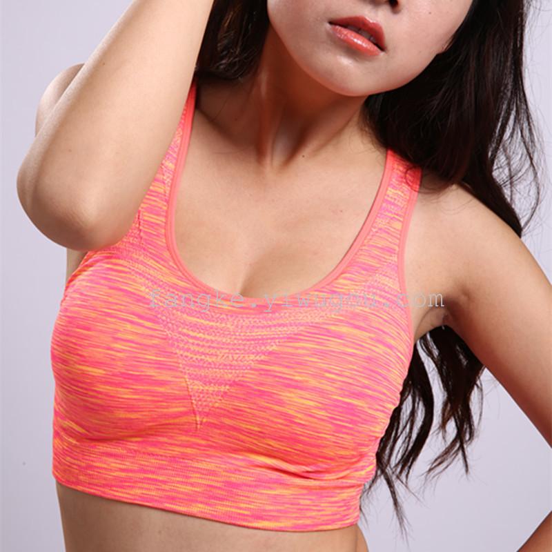 Foreign trade without steel ring yoga sports bra shock seamless underwear sports vest factory direct