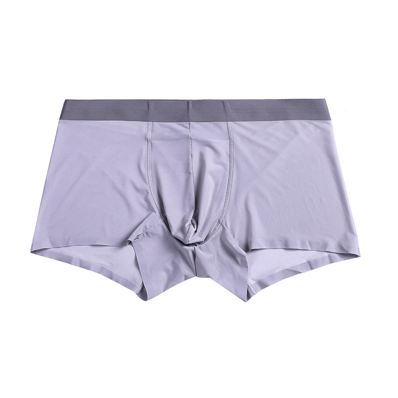 120 Ultra-Fine Ice Silk 3A Grade Antibacterial Ice Silk Men&#039;s Underwear 3D Seamless Underwear Men&#039;s Summer Ice Silk Underwear