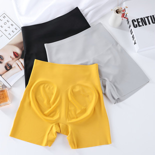 Seamless Underwear Women's Ice Silk Mulberry Silk Antibacterial Women's Summer Yoga One-Piece Briefs