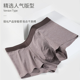 Seamless Underwear Women's Ice Silk Mulberry Silk Antibacterial Women's Summer Yoga One-Piece Briefs