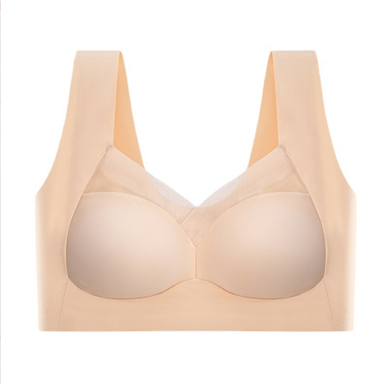 Seamless Underwear Women&#039;s Small Chest Push up One-Piece Fixed Cup Ladies Underwired Bra