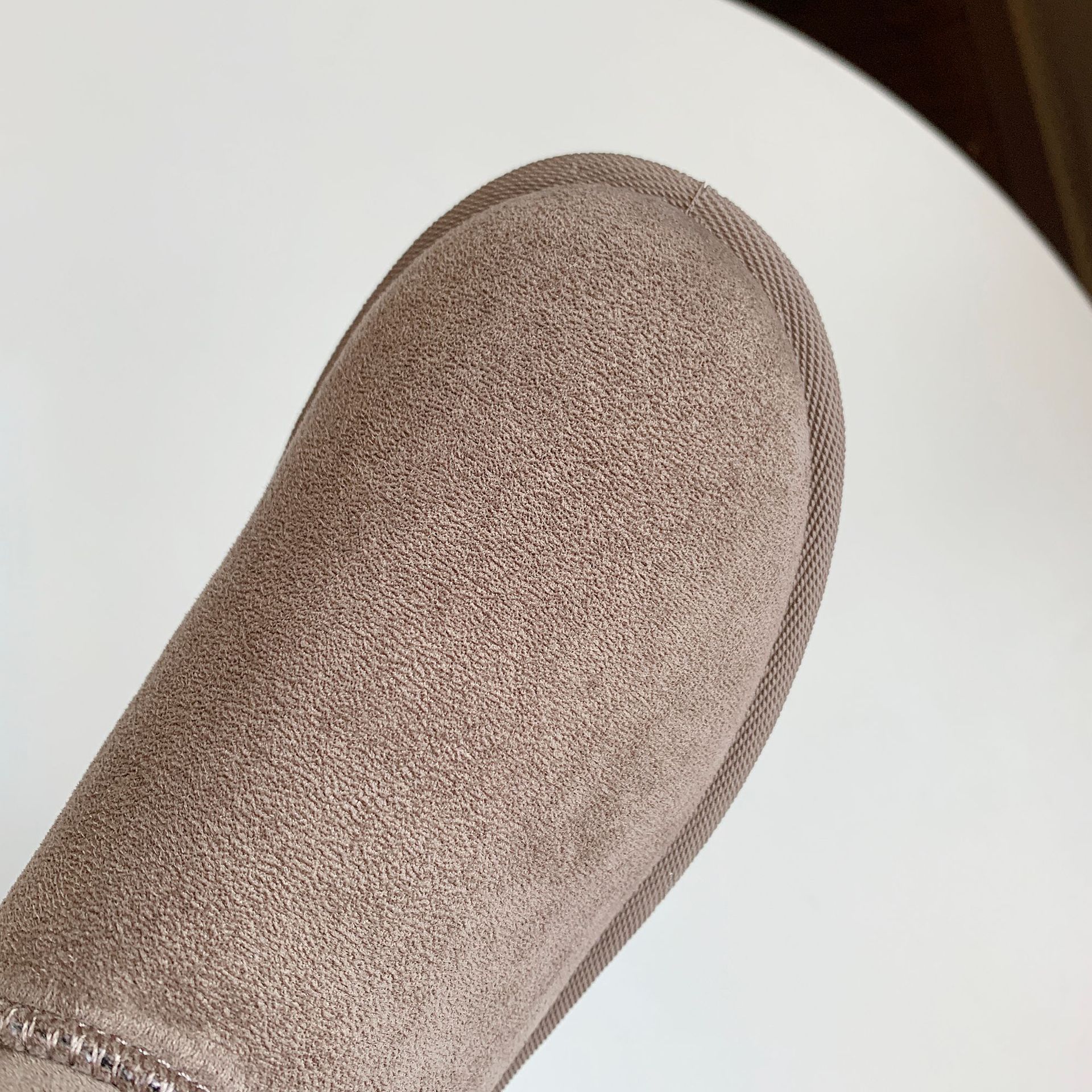 2021new Winter Korean Style Fashion round Toe Solidcolor Mid-Calf Length Haoyang Snow Boots Flat Warm Women's Fashionable Boots