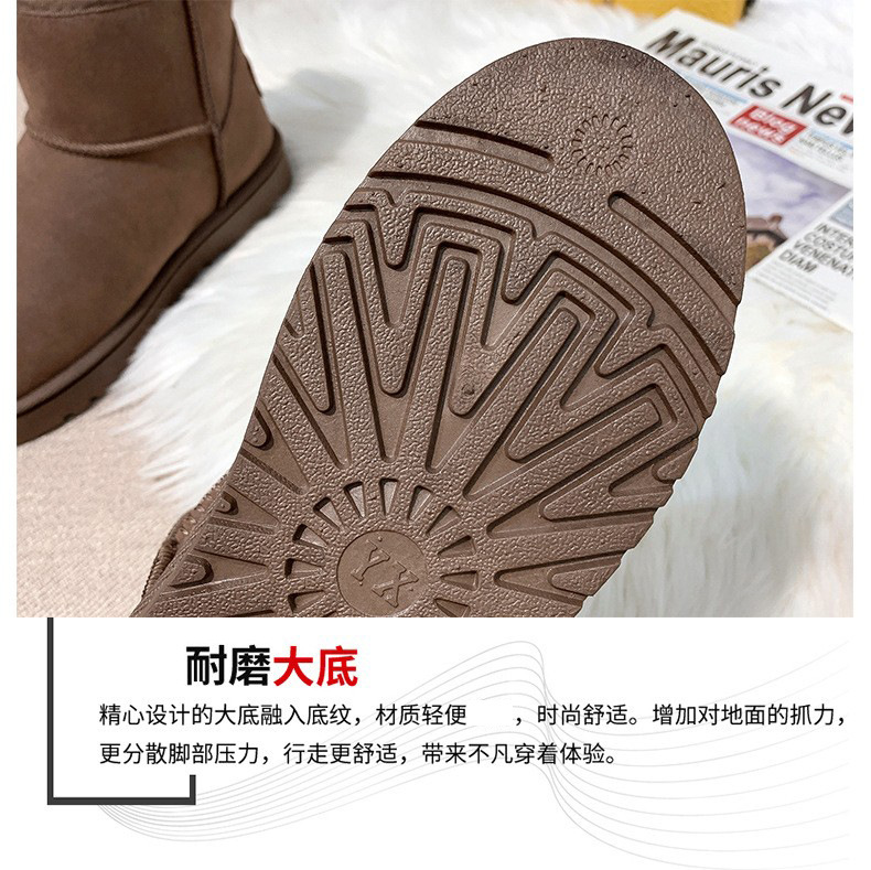 Fleece-Lined Thick Snow Boots Women's 2021 Spring and Autumn New Shoes Flat Shoes Insulated Cotton-Padded Shoes Women's Shoes Short Boots Fleece-Lined Thick Snow Boots Women's 2021 Spring and Autumn New Shoes Flat Shoes Insulated Cotton-Padded Shoes Women's Shoes Short Boots
