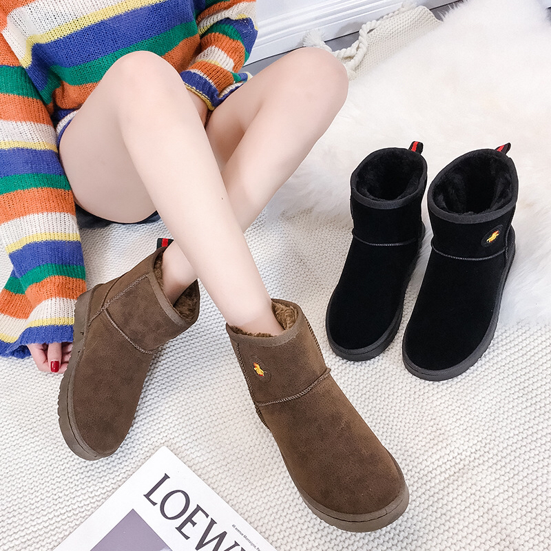 Customized Production U Same Style 5854 Snow Boots Classic Bootie Basic Winter Shoes Female Spot Supply