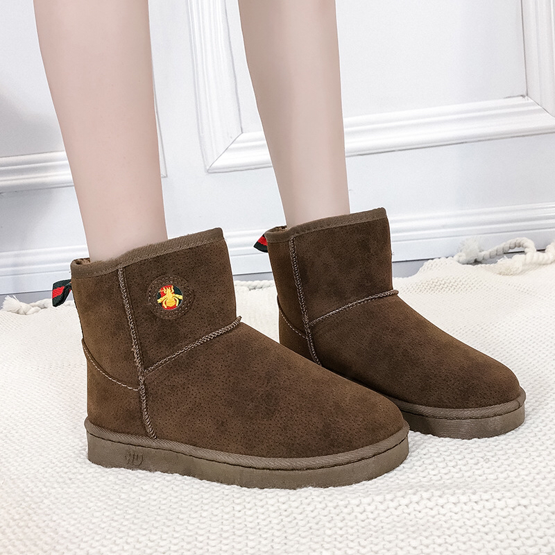 Customized Production U Same Style 5854 Snow Boots Classic Bootie Basic Winter Shoes Female Spot Supply