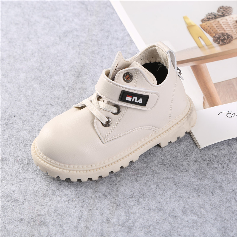 Children&#039;s snow boots winter new cotton shoes with fleece thickened girl&#039;s ankle boots boy&#039;s non-slip winter shoes baby cotton boots