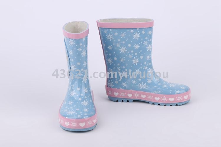 The ice princess pink snow boots boots children girls slip water shoes children shoes The ice princess pink snow boots boots children girls slip water shoes children shoes