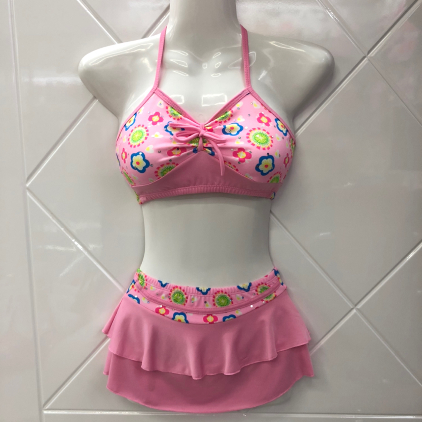 Children 'S Swimsuit Foreign Trade Bikini Printing Split Two-Piece Suit Children 'S Swimwear Factory Direct Sales Children 'S Swimsuit Foreign Trade Bikini Printing Split Two-Piece Suit Children 'S Swimwear Factory Direct Sales