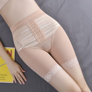 New Thin High Waist Women's Postpartum Shaping Pants Belly Contracting Underwear Waist Girdling Girdle Slimming Stomach Hip Lift Body Shaping Underwear